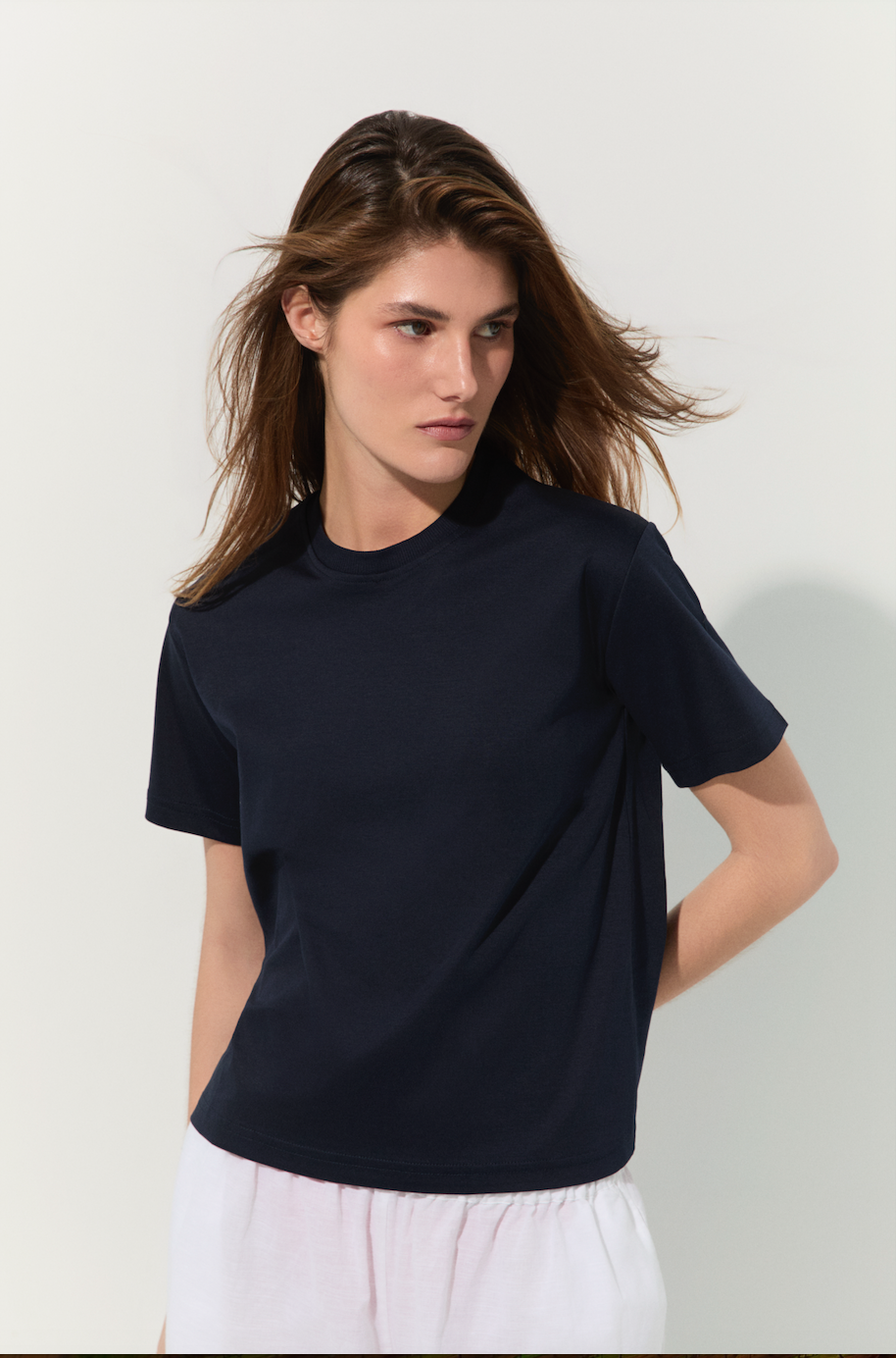 Rivi tee Navy