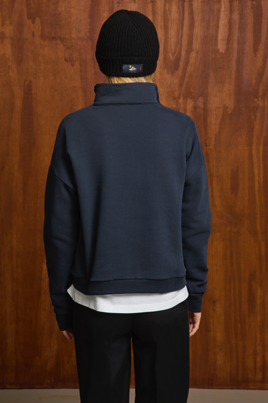 Half - Zip Sweatshirt Navy