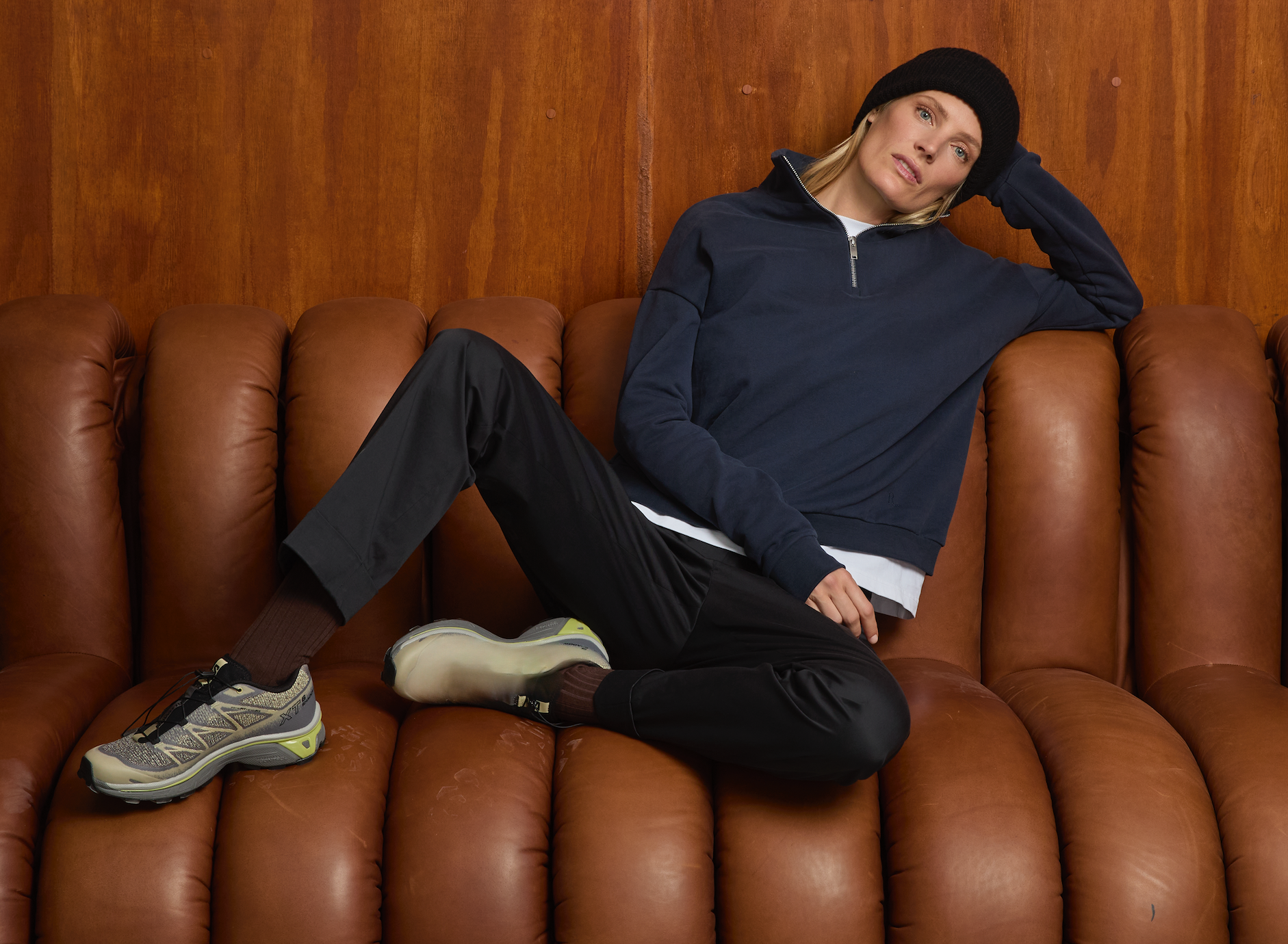 Half - Zip Sweatshirt Navy