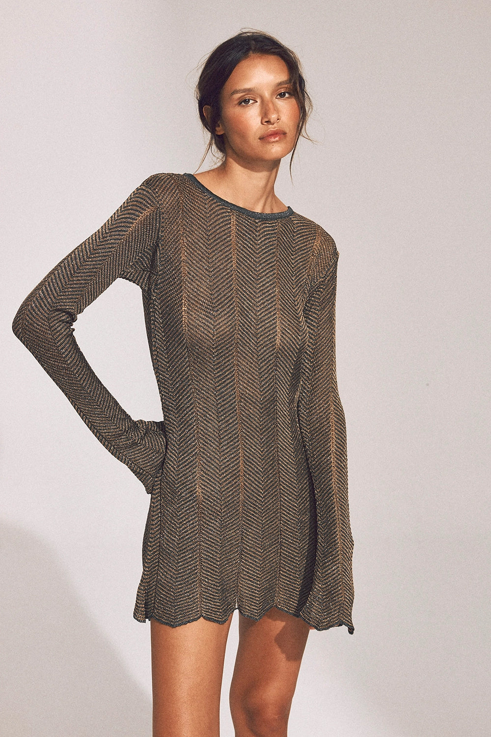 Jane Dress in Khaki
