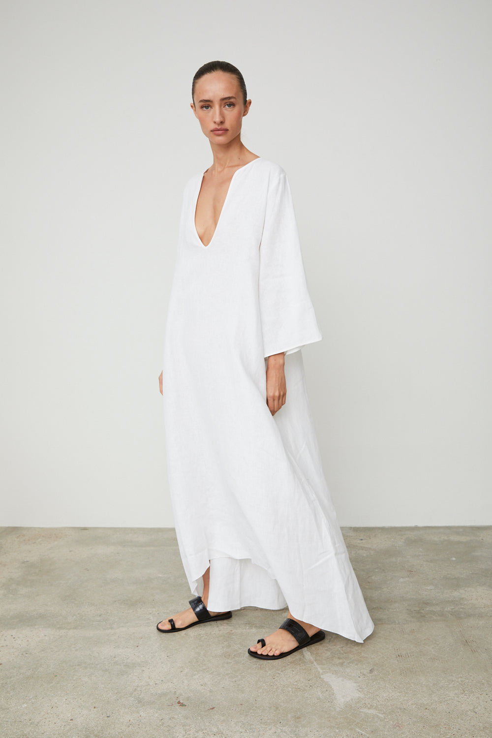 Amber Tunic White