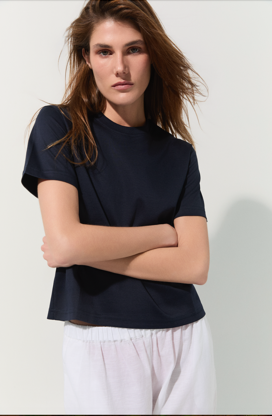Rivi tee Navy