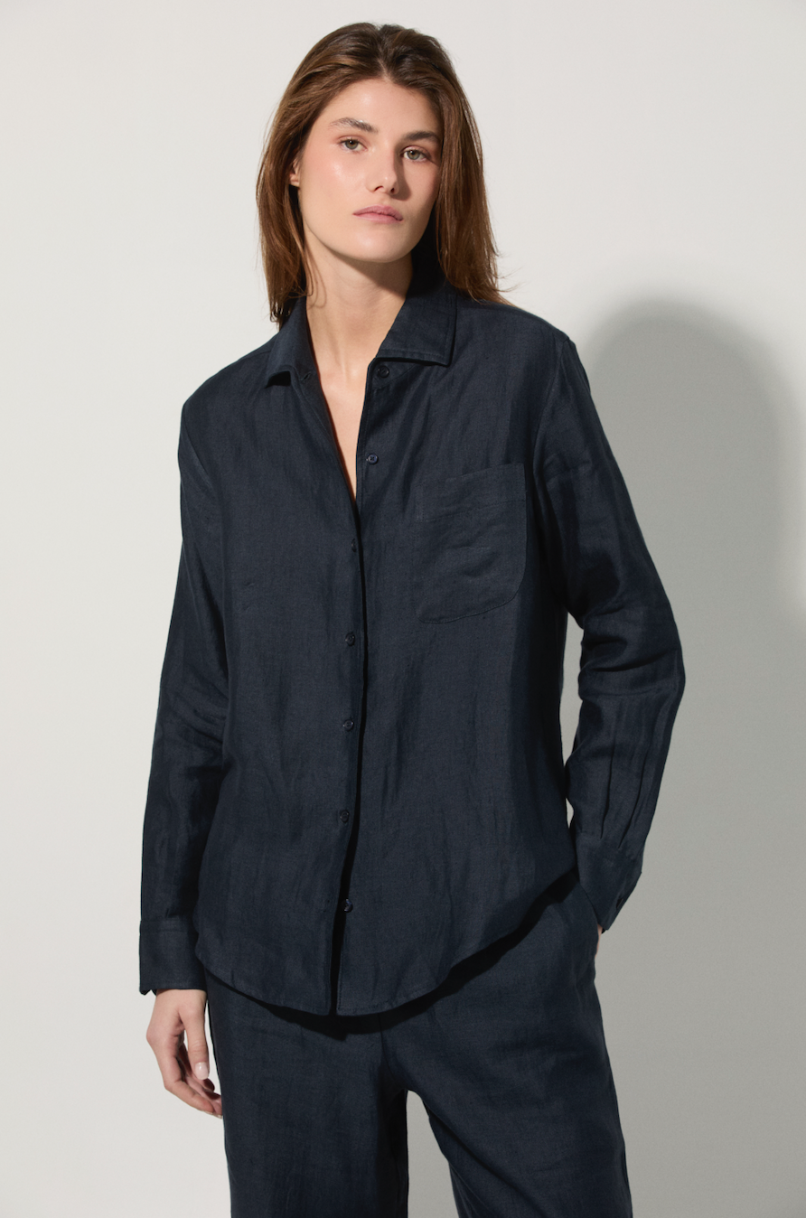 Poplin 02 Navy