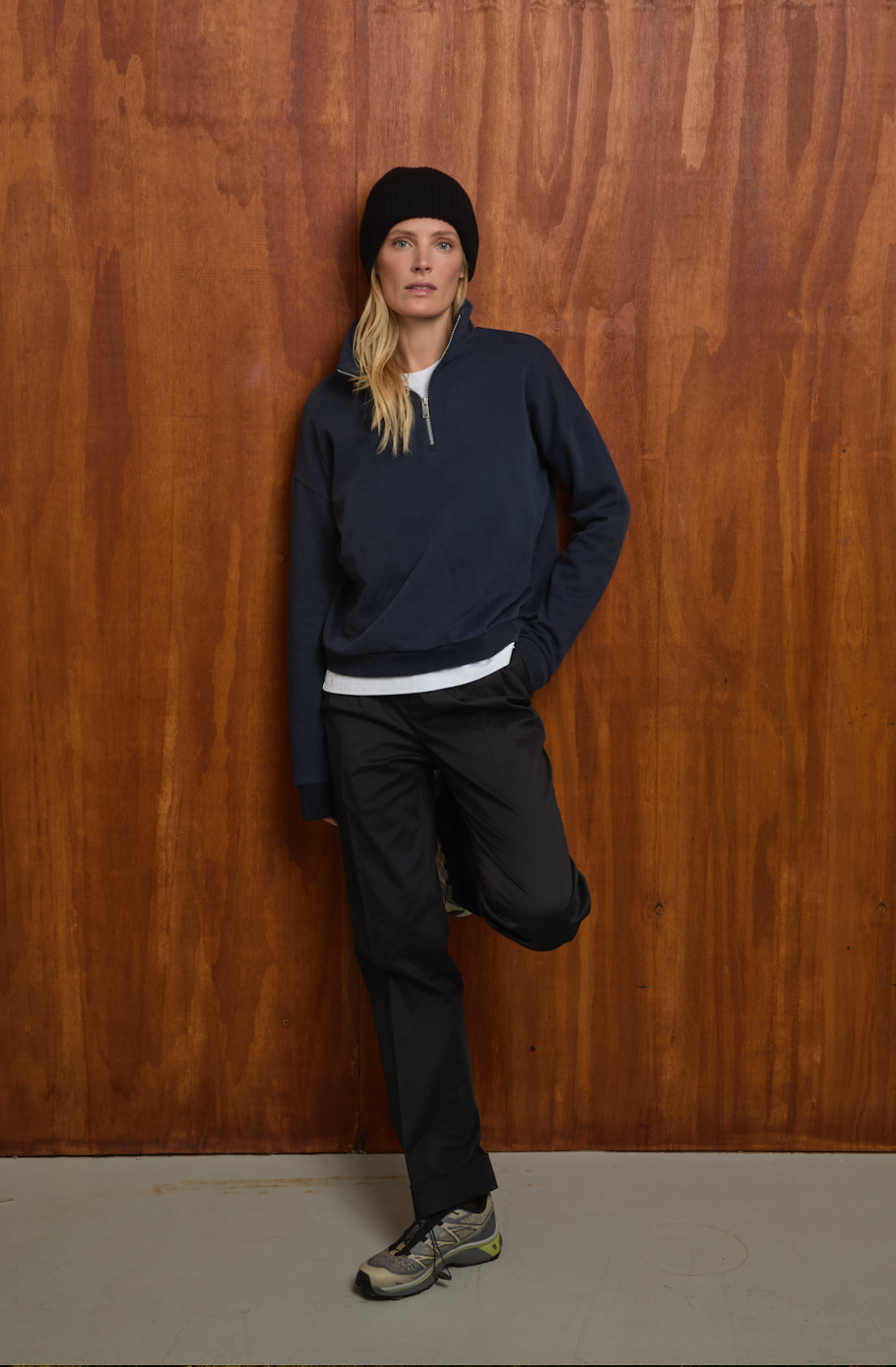 Half - Zip Sweatshirt Navy
