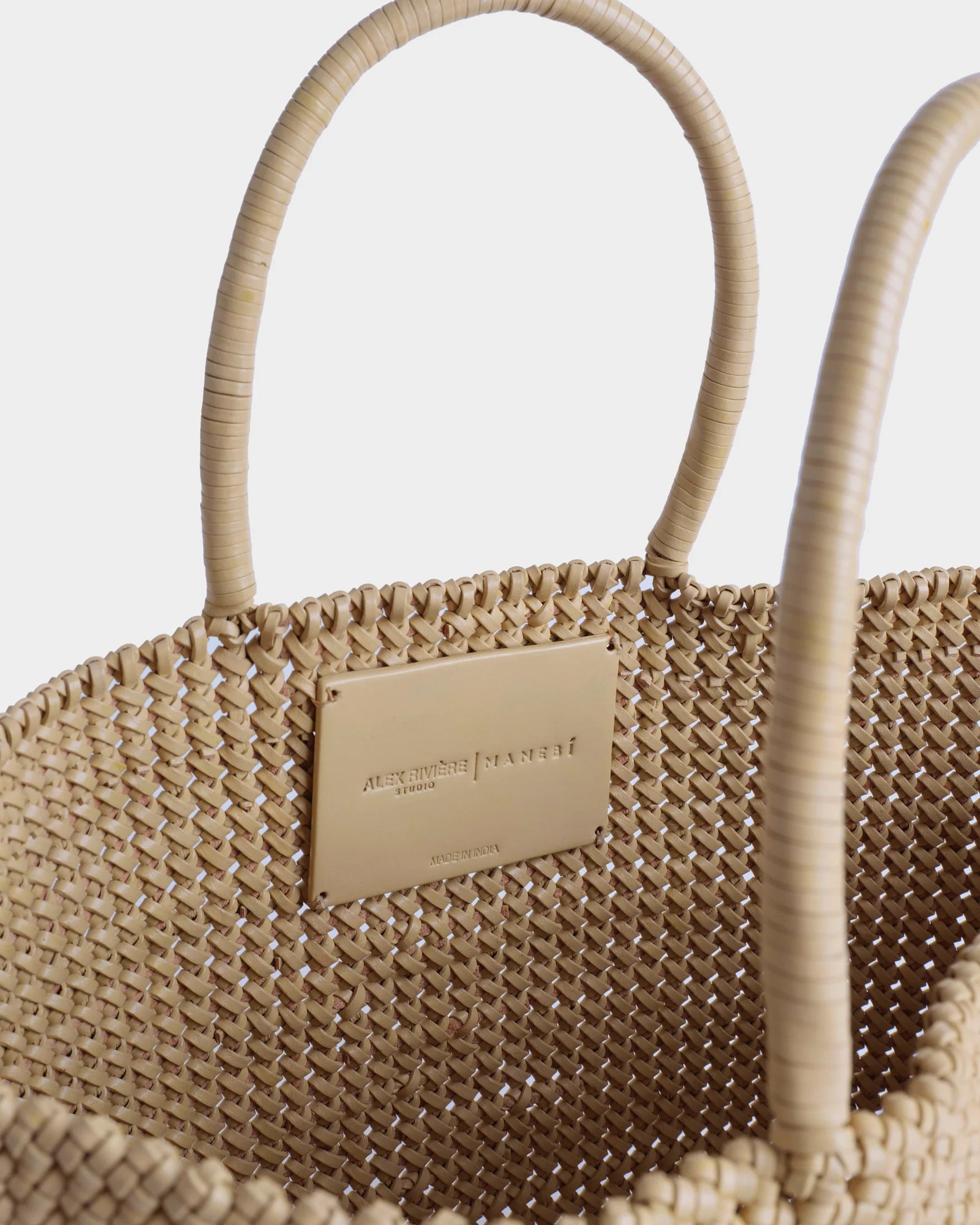 Edward Leather Bag Pearl