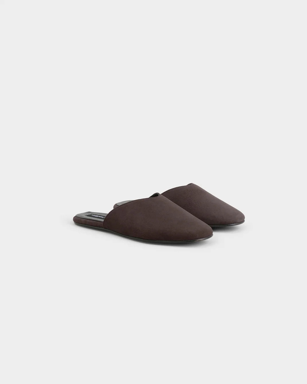 Tom Soft Suede Babouche Chocolate