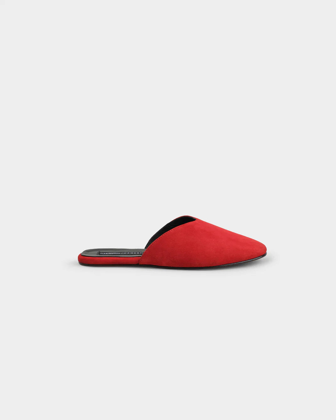 Tom Soft Suede Babouche Red