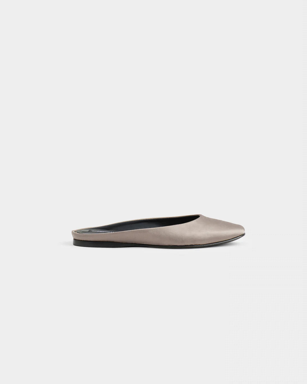 Alex Satin Mules Taupe