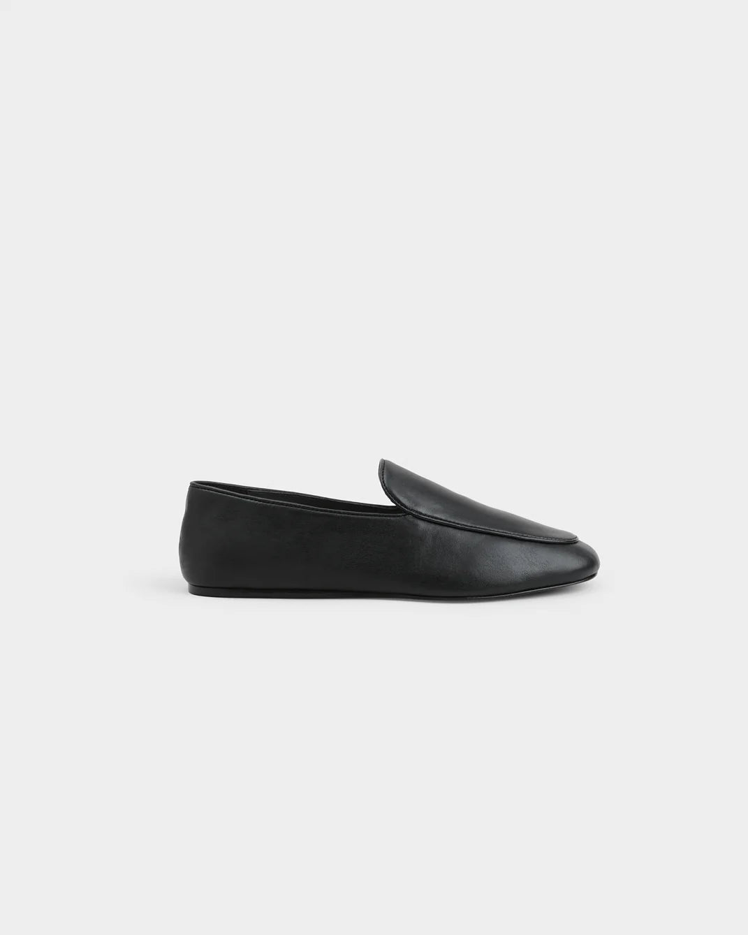 Remi Nappa Leather Soft Loafer Black