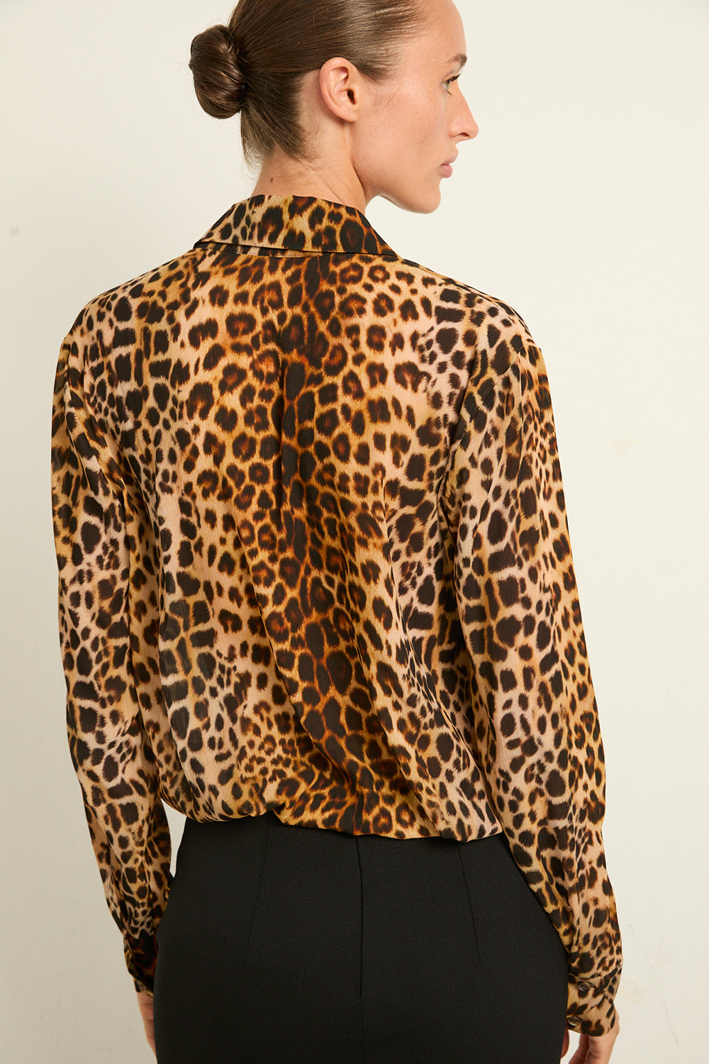 Serge Shirt Leopard